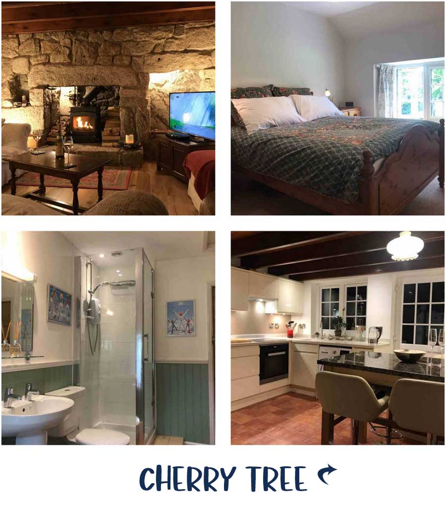 Cherry Tree Holiday Cottage Tregrhan St Austell Cornwall